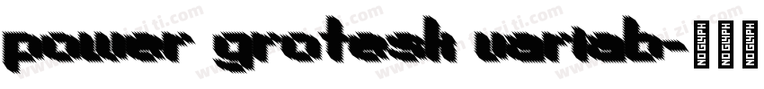 power grotesk variab字体转换